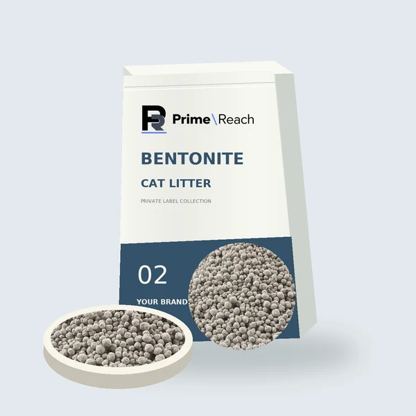 Bentonite Cat Litter packaging concept
