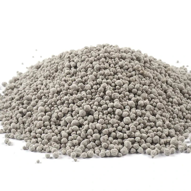Reference photograph of bentonite cat litter granules